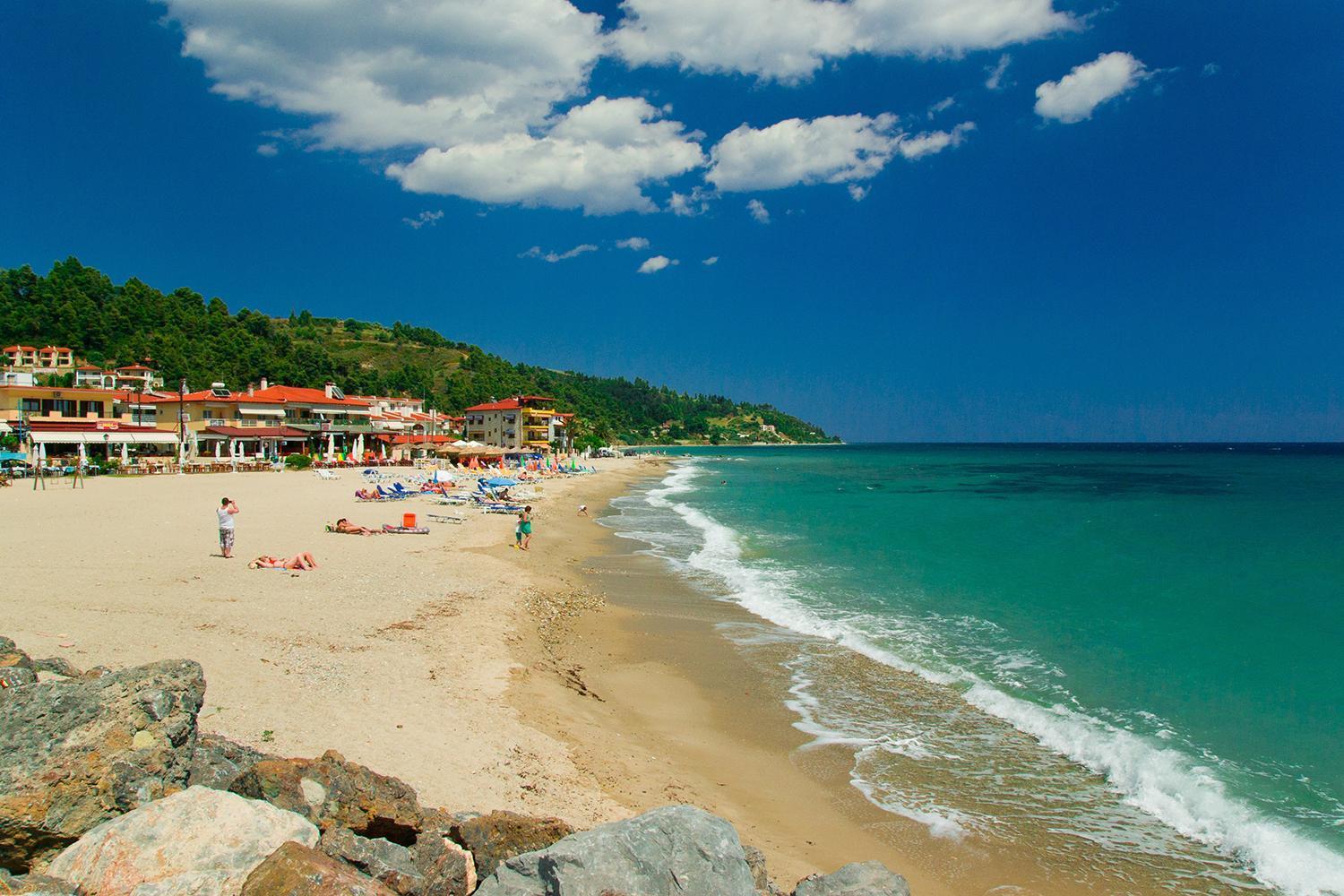 Roses Rt Apartments Skioni I Nea Skioni Luaran gambar